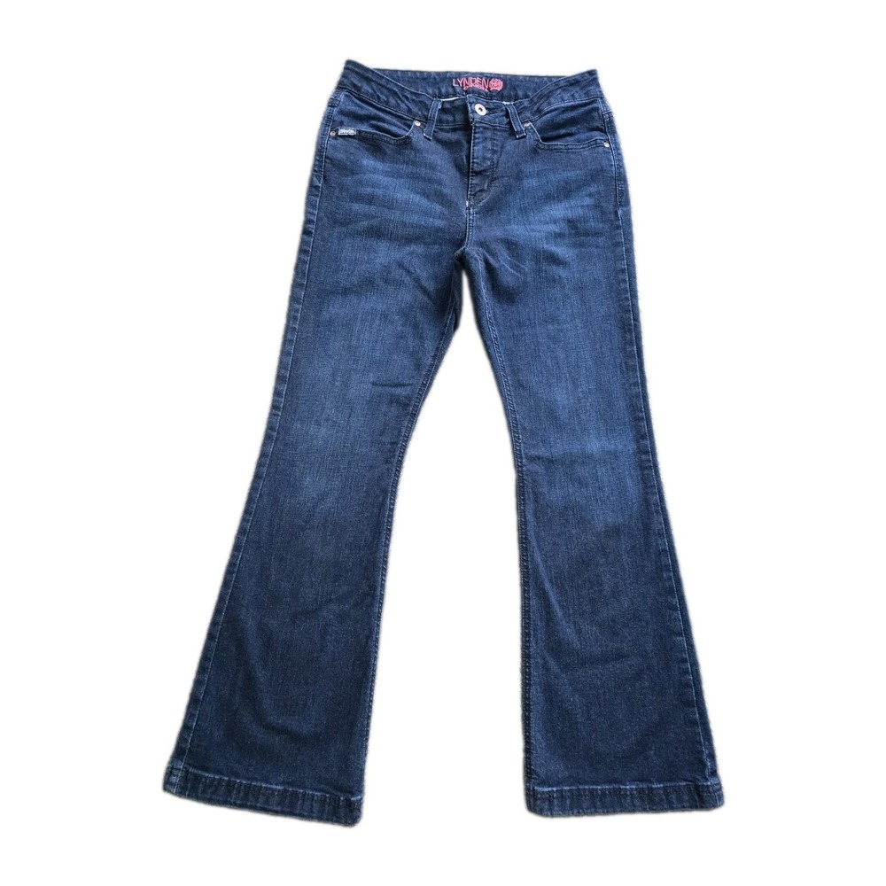 Cinch Jeans Trousers Lynden FLARE Blue Western Denim Women's Sz 30 Rodeo Boho